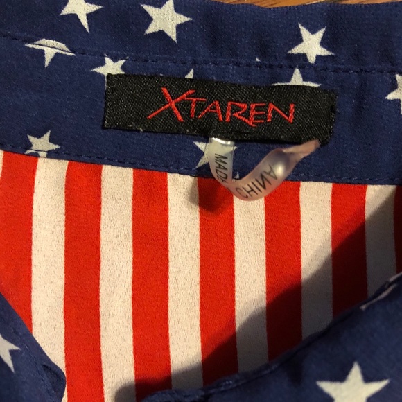 Red White & Blue Top - Picture 6 of 7